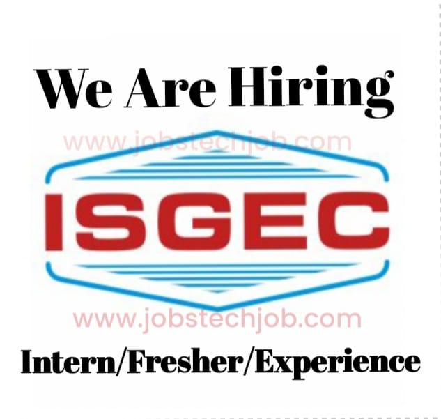 Isgec Yamunanagar job vacancy