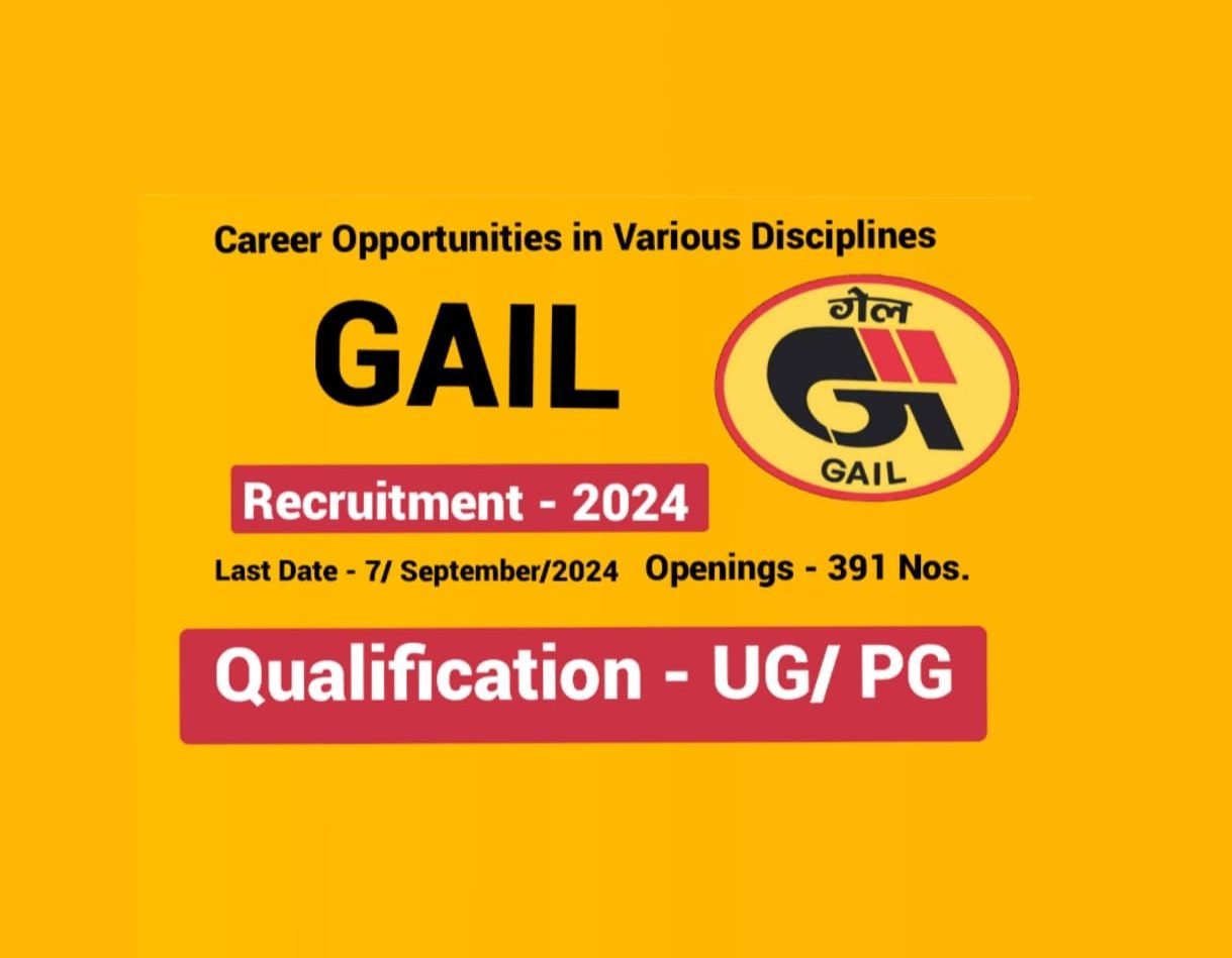 gail india recruitment 2024