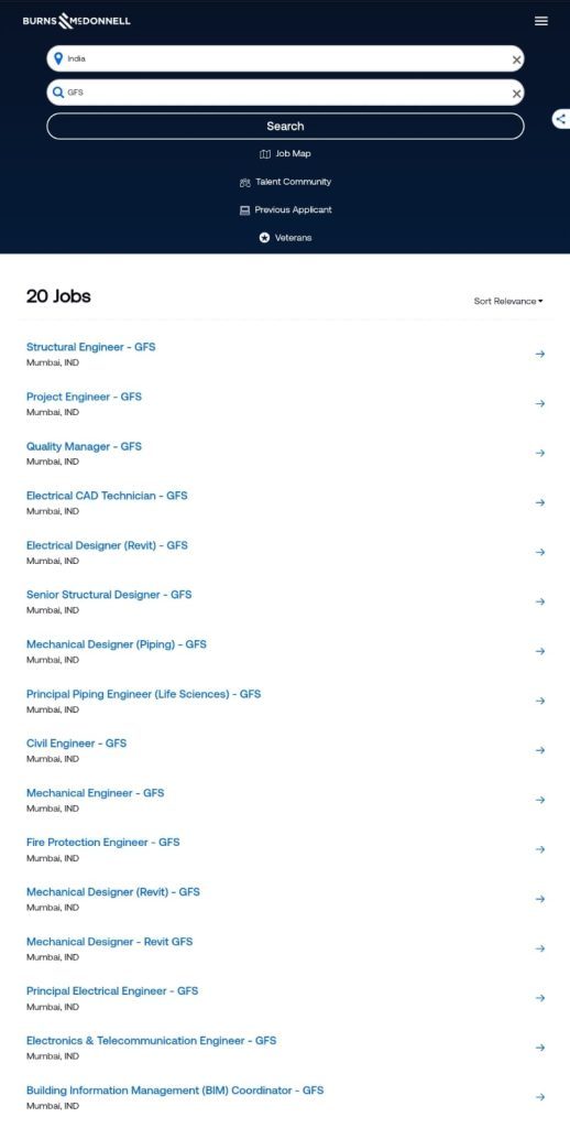 Burns mcdonnell is hiring in 2024 for freshers