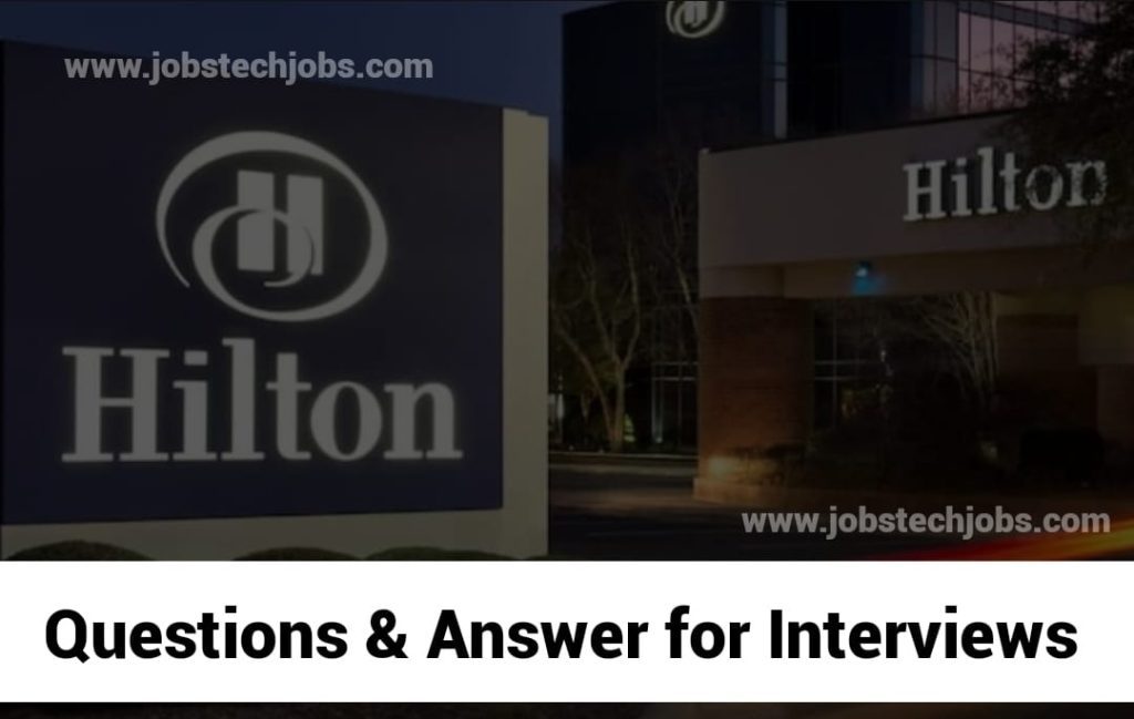 Hilton Jobs in India