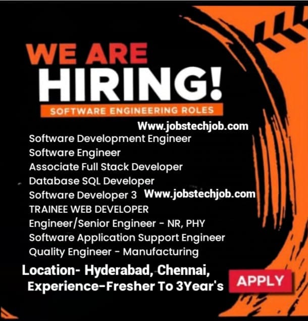 Top 10 Software Jobs for Freshers : 2024