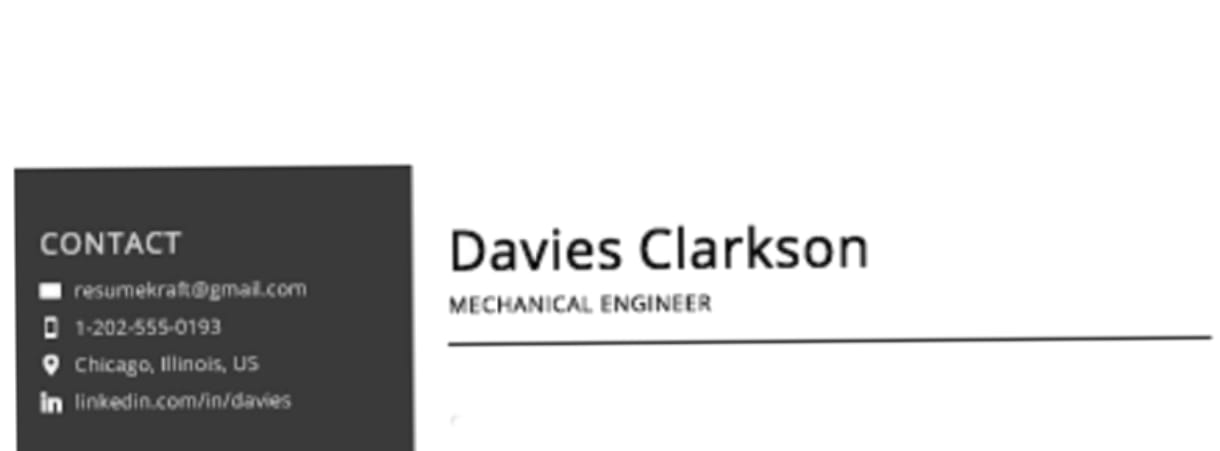 Creating a Winning CV for Mechanical Engineer