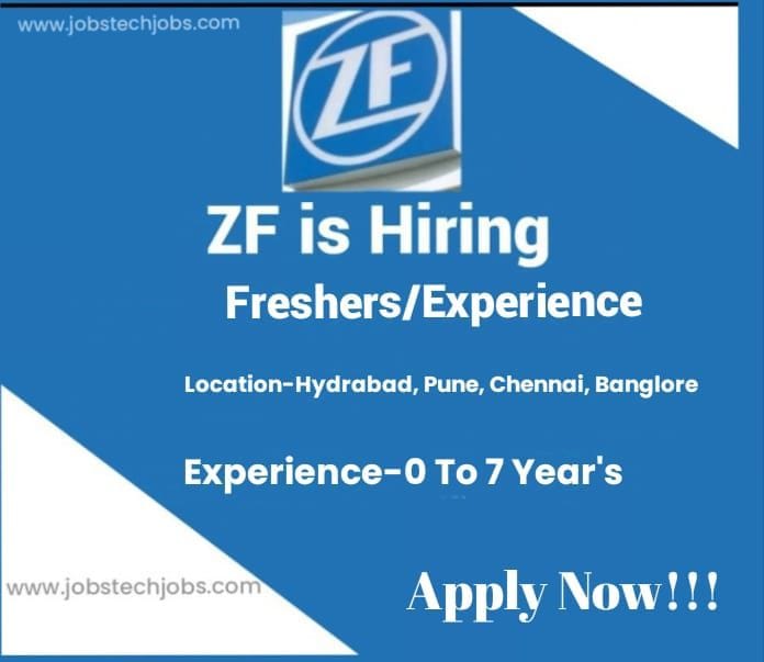 ZF Hiring Job Vacancy-2024