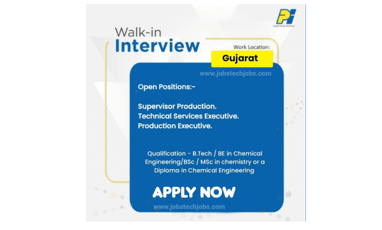 Top Walk-In Drive by PI Industries in Gujarat -24