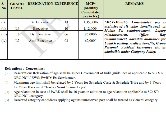 Latest Government Jobs from RECPDCL - 2024