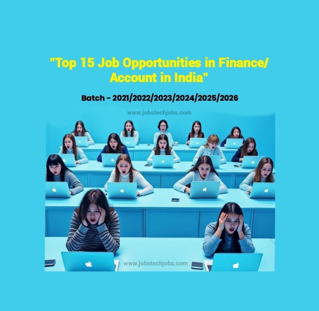 top companies in india/Top 15 Job Opportunities in Finance in India 2024