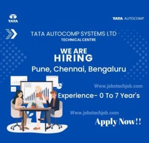 Tata Autocomp Systems Limited Job Opening-2024