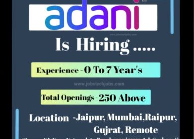 Latest Top10 Job Opportunities at Adani in 2024