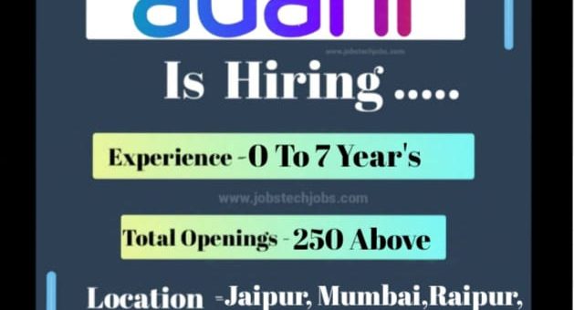 Latest Top10 Job Opportunities at Adani in 2024