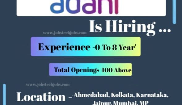 Latest Top 20 Job Openings at Adani - 2025