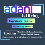 Latest Top 20 Job Openings at Adani - 2025