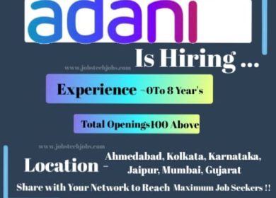 Latest Top 20 Job Openings at Adani - 2025