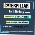 Caterpillar Latest Job Opportunities - 2025