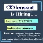 Top 10 Latest Jobs at Lenskart - 2024-25