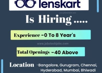 Top 10 Latest Jobs at Lenskart - 2024-25