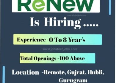 Latest Job Opportunities at ReNew 2024-25