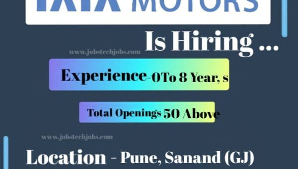 TATA MOTORS Latest Job Opportunities - 2025