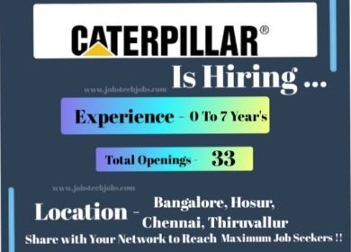 Caterpillar Latest Job Opportunities - 2025