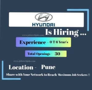 Hyundai Exciting Job Opportunities in Pune Feb-2025