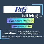 P&G India Latest Job Opportunities - 2025