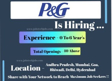 P&G India Latest Job Opportunities - 2025