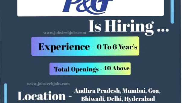 P&G India Latest Job Opportunities - 2025