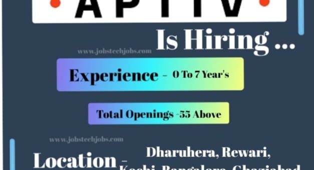 Latest Top 10 Job Opportunities at Aptiv - 2025