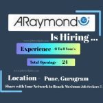 Latest Top 10 Job Vacancy in ARaymond-2025