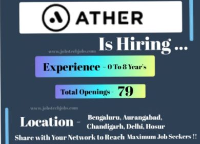 Top 15 Job Vacancies in Ather Energy