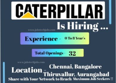 Caterpillar Latest Top 10 Job Opportunities - 2025