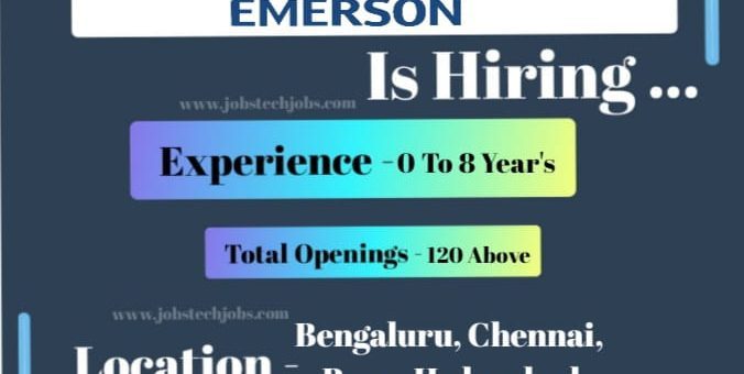 Exciting Career Opportunities at Emerson - 2025