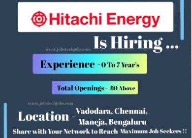 Hitachi Energy Exciting Job Opportunities