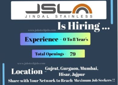 Jindal Stainless Exciting Job Opportunities