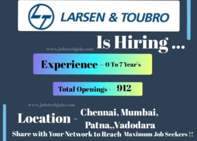 Larsen & Toubro Limited: Exciting Job Opportunities