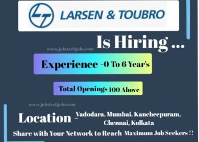 Top 10 Latest Job Vacancies in L&T India - 2025