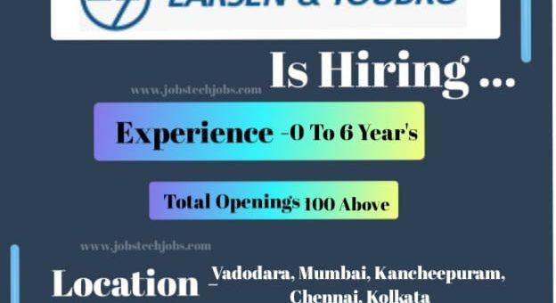 Top 10 Latest Job Vacancies in L&T India - 2025