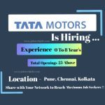 TATA MOTORS Latest Job Opportunities - 2025