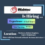 Latest Top 10 Job Vacancy in Wabtec - 2025