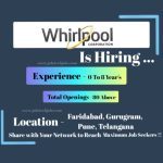 WHIRLPOOL Exciting Job Opportunities - 2025