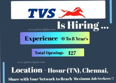 Exciting Job Opportunities at TVS Motor - 2025