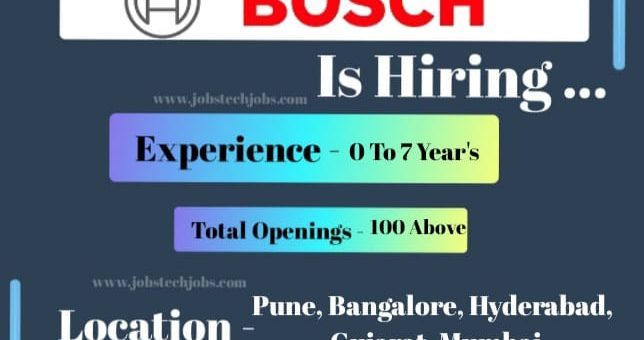 Exciting Job Opportunities at Bosch - February 2025