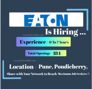 Eaton Exciting Job Opportunities February 2025
