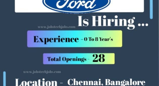 Top 10 Latest Job Opportunities at Ford - 2025