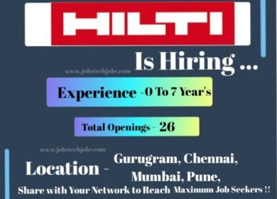 Exciting Job Opportunities at Hilti Feb - 2025