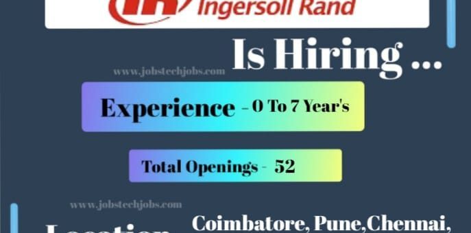 Exciting Job Opportunities at Ingersoll Rand - 2025