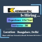 Kennametal Mega Recruitment Drive for Remote/Office | February 2025