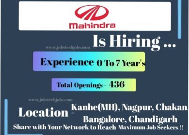 Mahindra Latest Job Opportunities - 2025