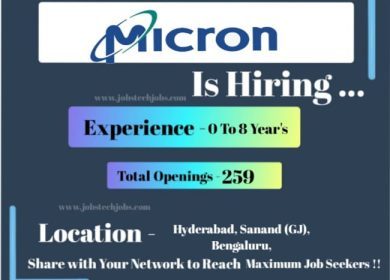 Micron Latest Job Opportunities-2025