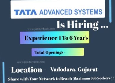 TATA ADVANCED SYSTEMS Job Opportunities - 2025