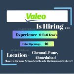 Valeo Mega Recruitment Drive February 2025